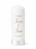 Classic Wedding Candle