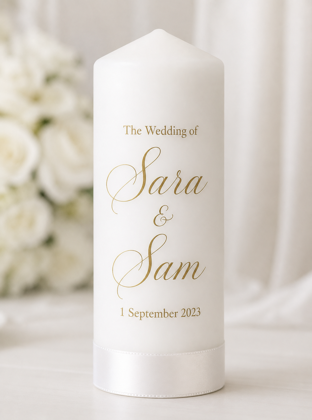 Classic Wedding Candle