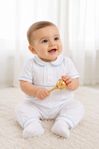 Felix Baptism Romper