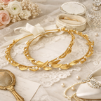 Sophia- Gold Stefana Wedding Crowns